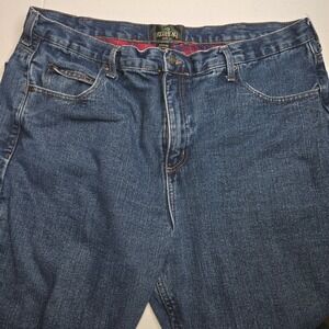 REDHEAD Men's Flannel Lined‎ Blue Jeans 40 X 30 -1224